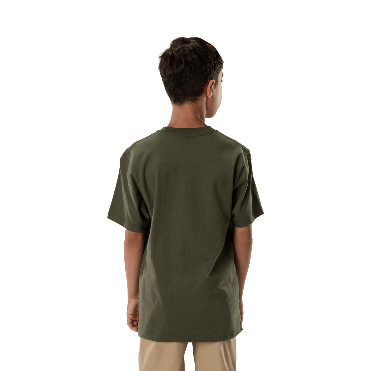 Fox Racing Yth Dustproof Ss Tee in GRÜN