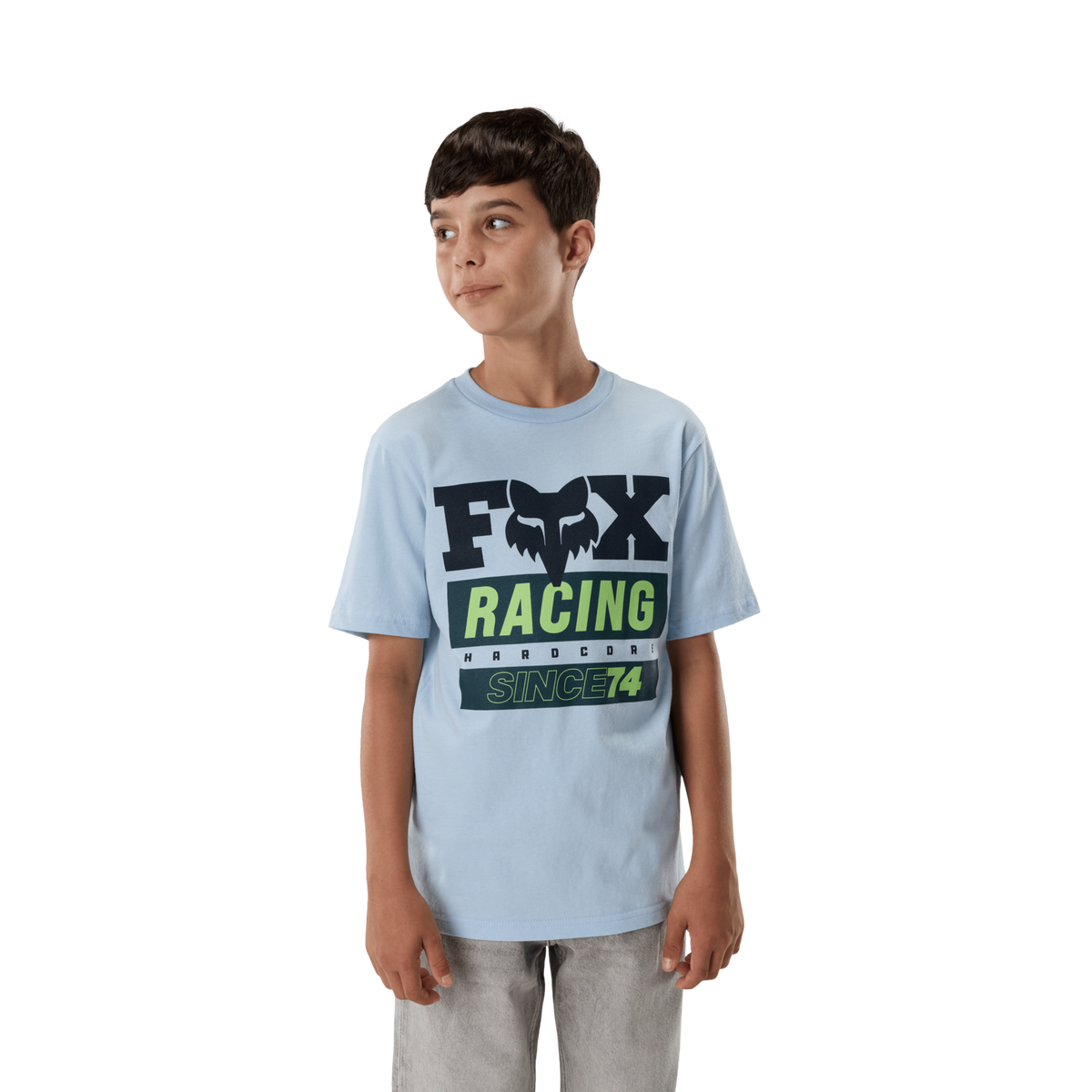 Fox Racing Yth Since 74 Ss Tee in BLAU