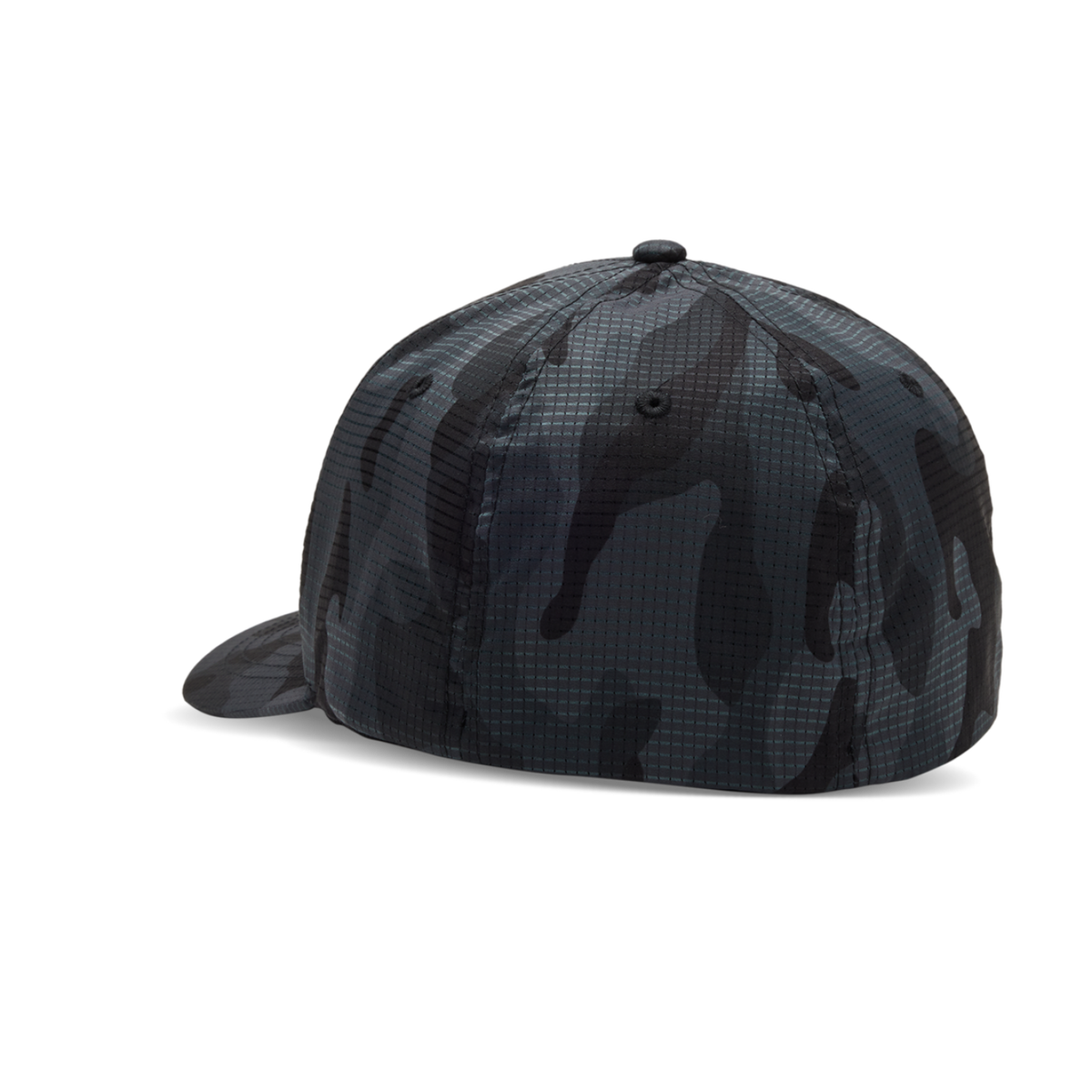 Fox Racing Fox Head Camo Tech Flexfit Cap in SCHWARZ