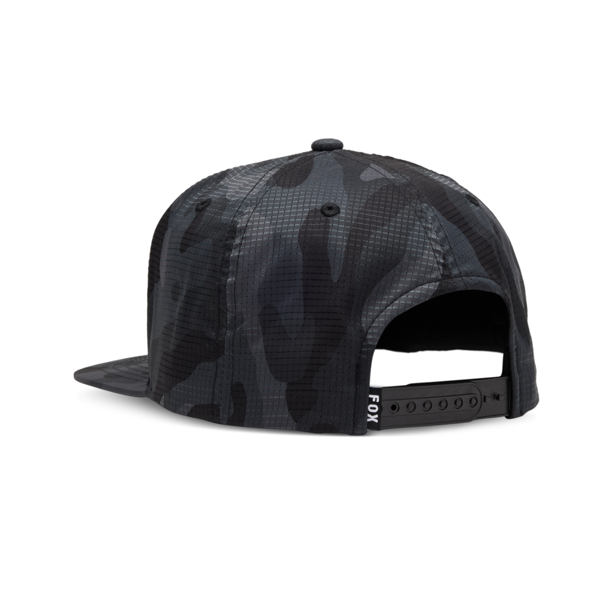 Fox Racing Fox Head Camo Tech Snapback Cap in SCHWARZ