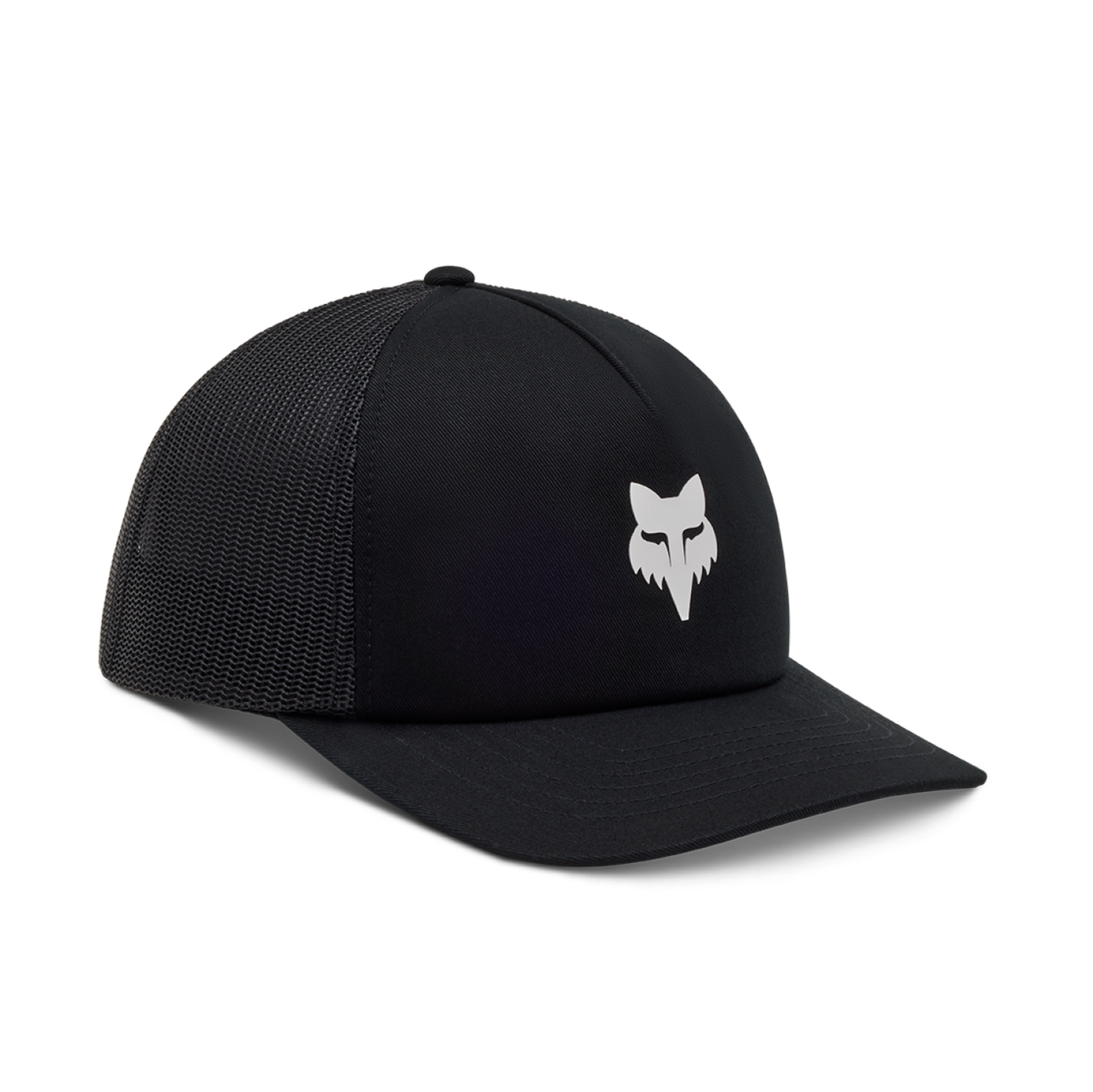 Fox Racing Fox Head Trucker Cap in SCHWARZ
