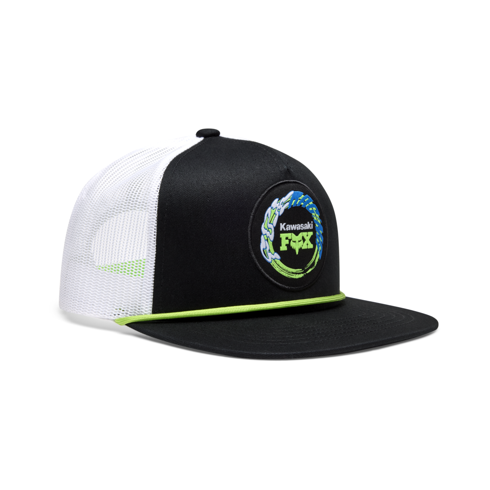 Fox Racing Kawi Snapback Cap in SCHWARZ