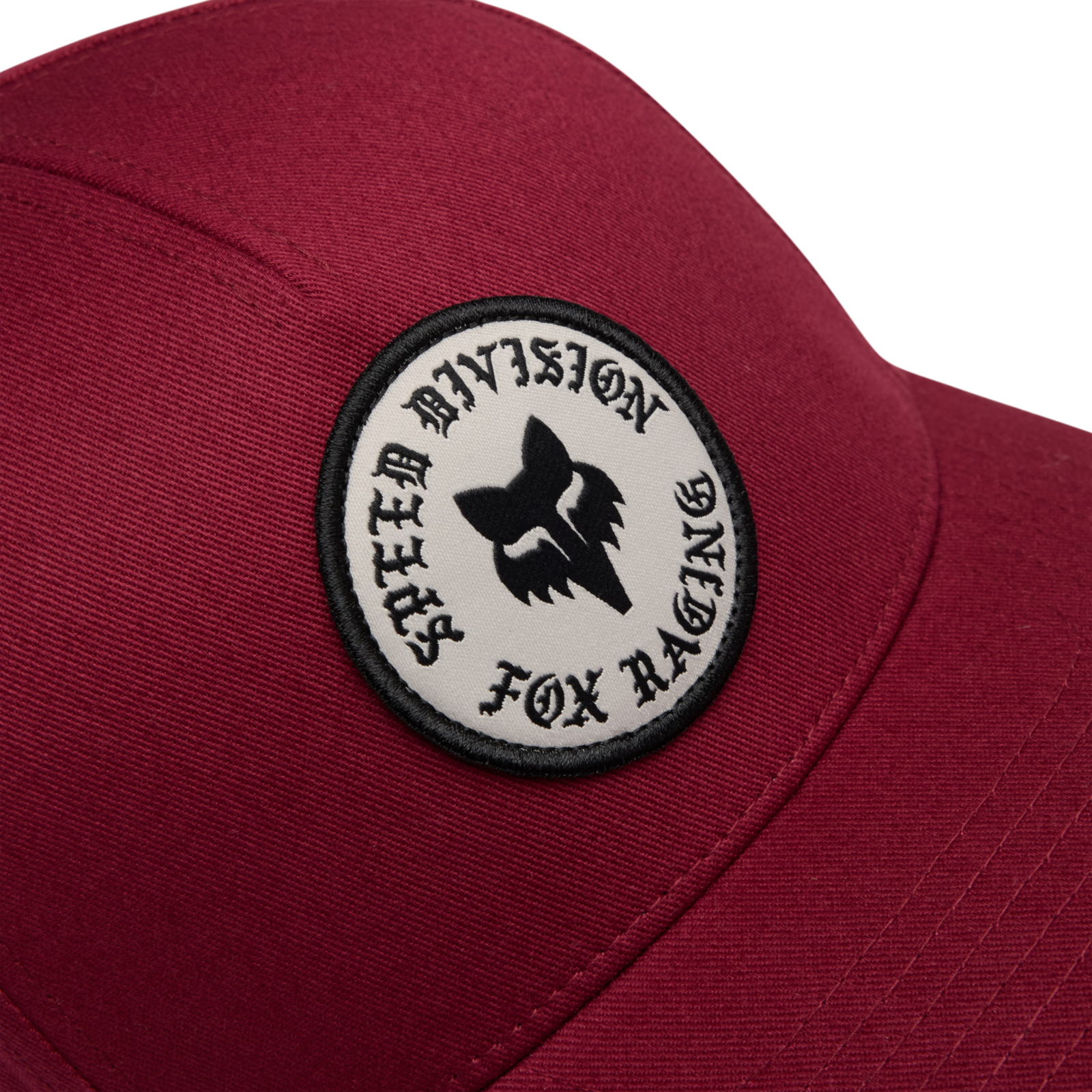 Fox Racing Badge Flexfit Hat in ROT