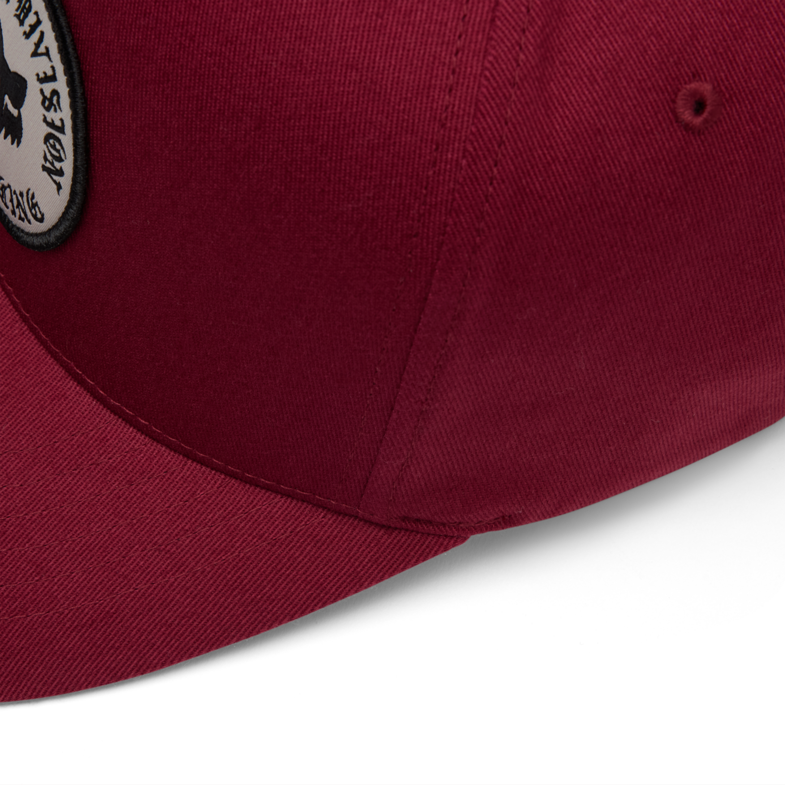 Fox Racing Badge Flexfit Hat in ROT