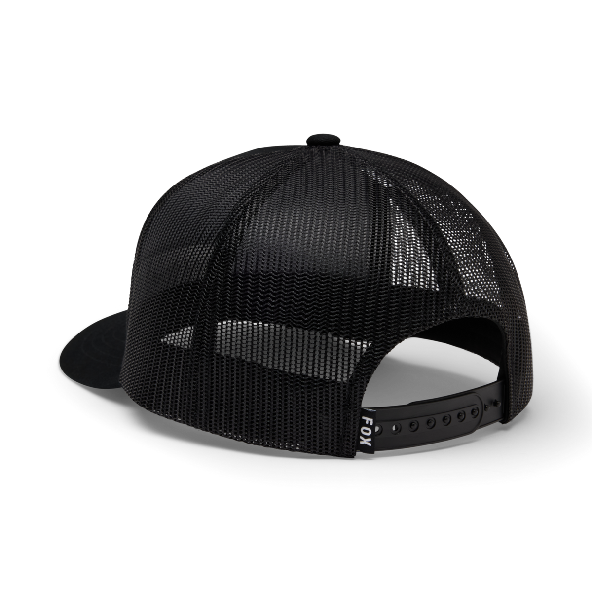 Fox Racing Block Mesh Trucker Hat in SCHWARZ