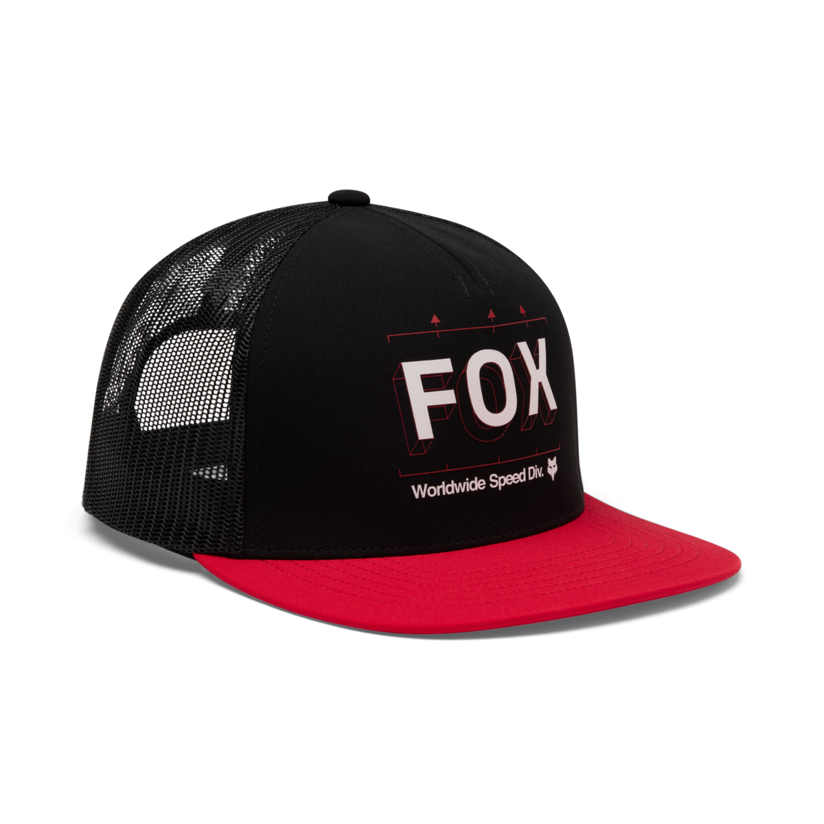 Fox Racing Image Print Snapback Trucker in MEHRFARBIG