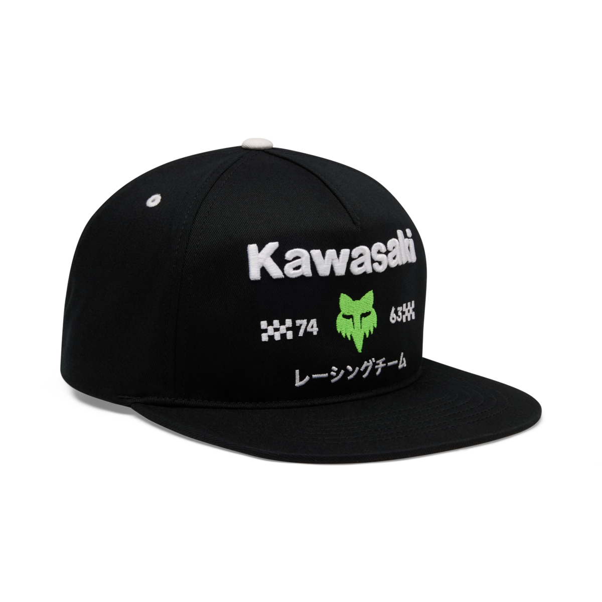 Fox Racing Kawi Snapback Hat in SCHWARZ