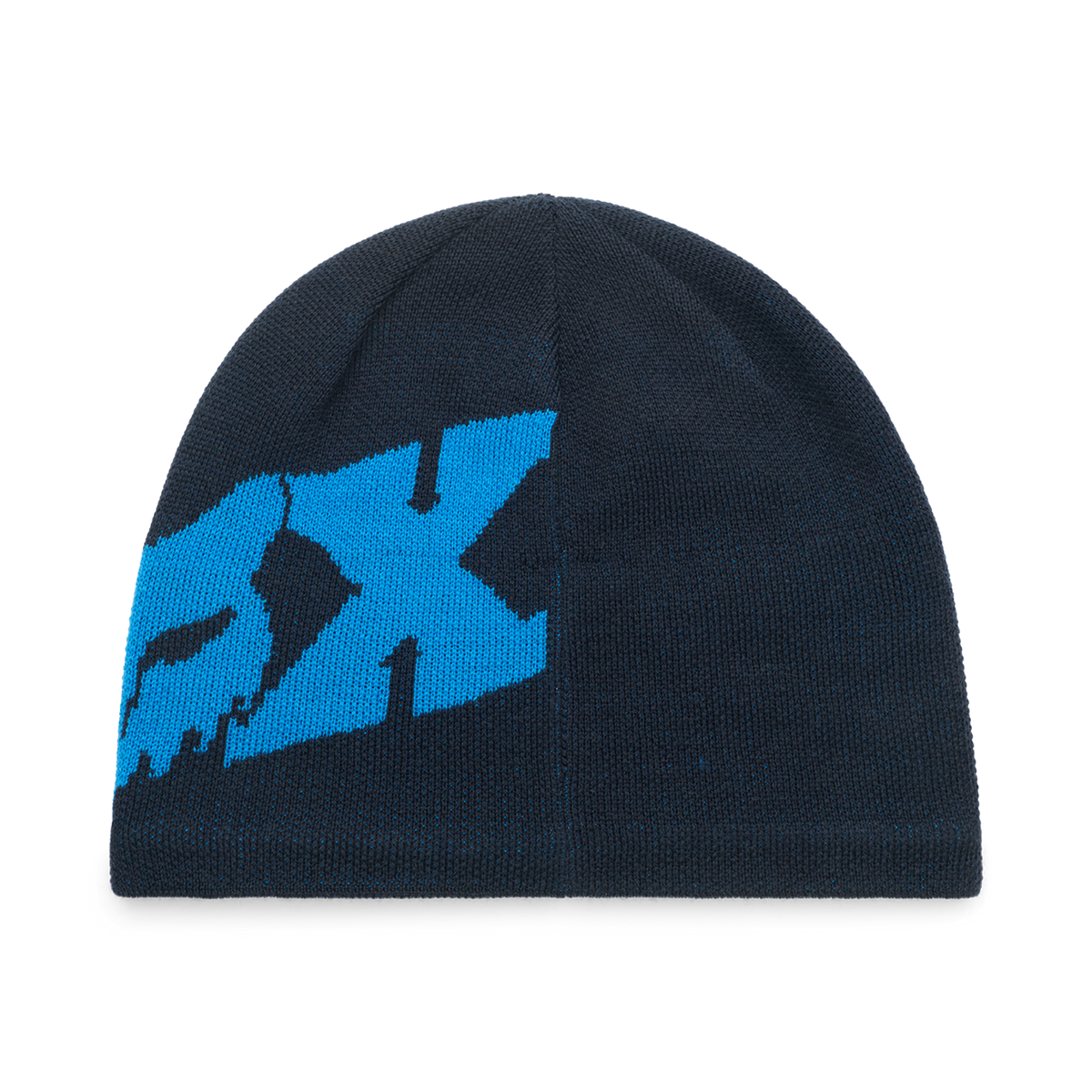 Fox Racing F Head X Jacquard Beanie in SCHWARZ