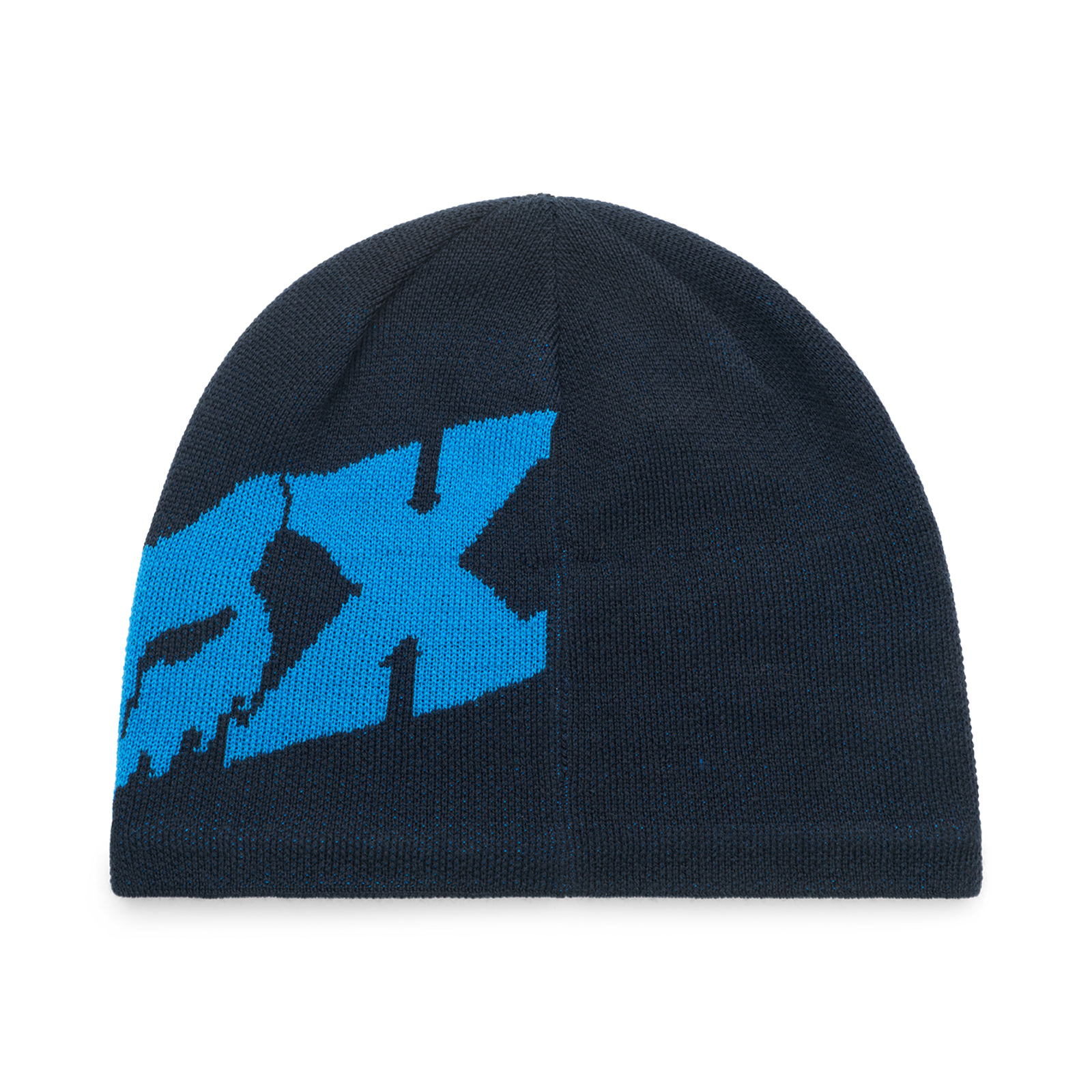 Fox Racing F Head X Jacquard Beanie in SCHWARZ