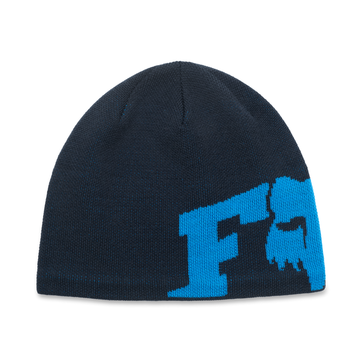 Fox Racing F Head X Jacquard Beanie in SCHWARZ