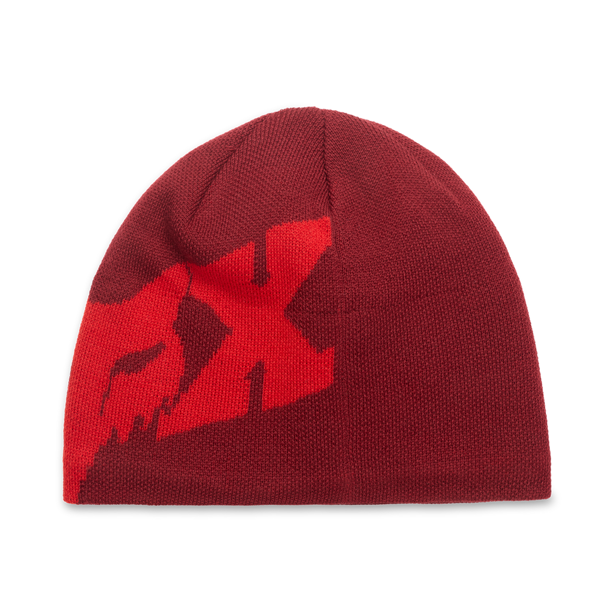Fox Racing F Head X Jacquard Beanie in ROT
