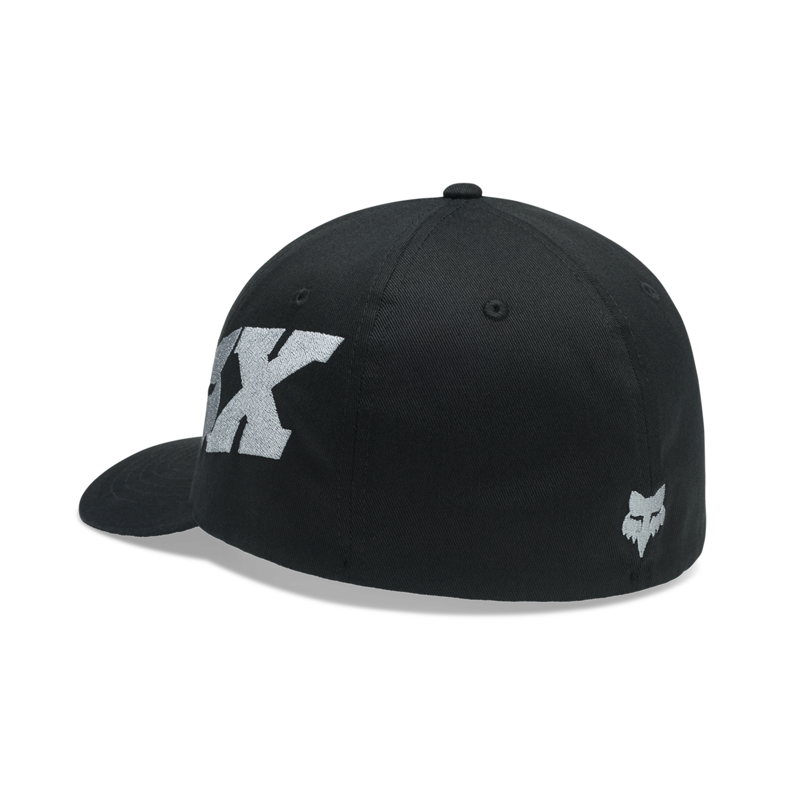 Fox Racing F Head X Flexfit in SCHWARZ