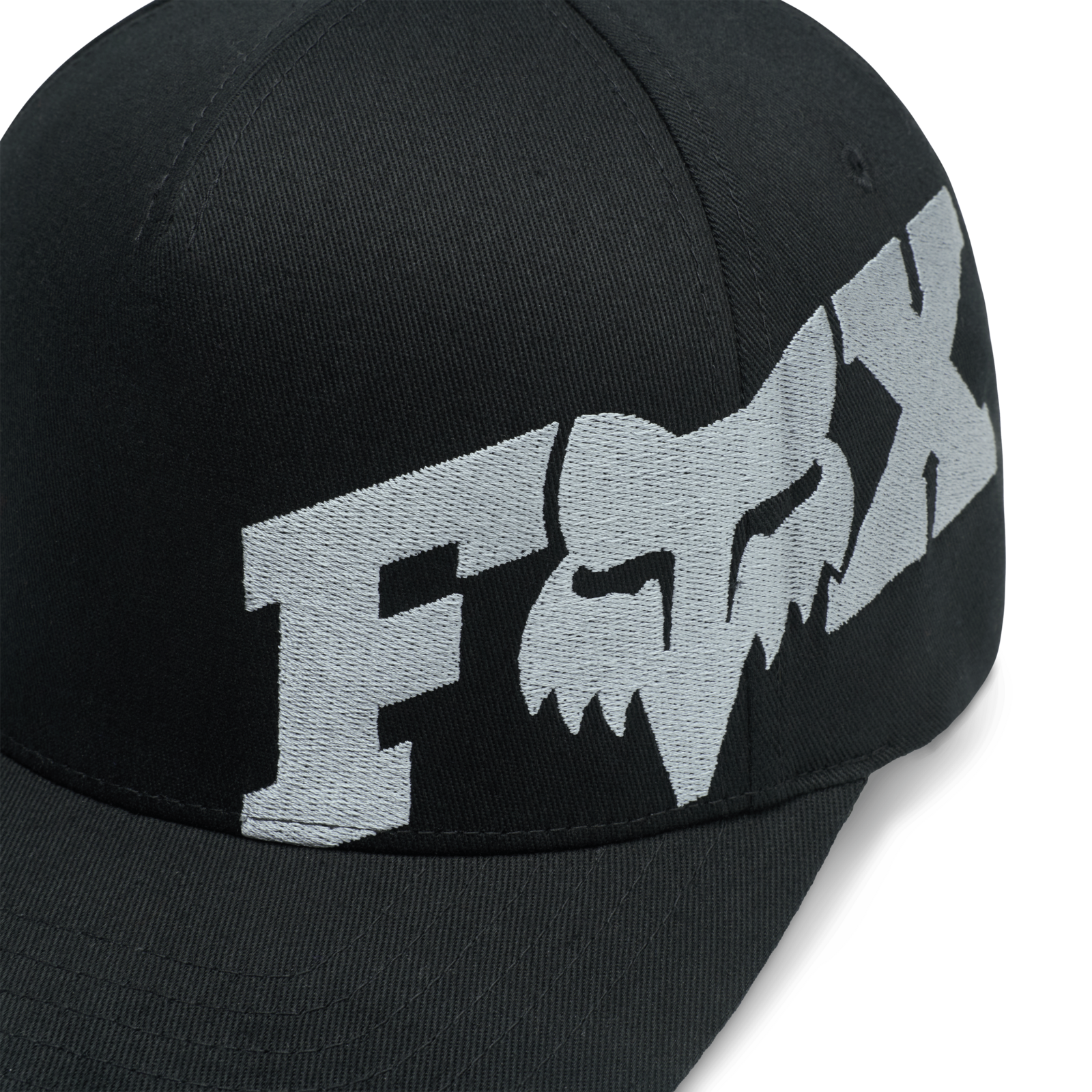 Fox Racing F Head X Flexfit in SCHWARZ