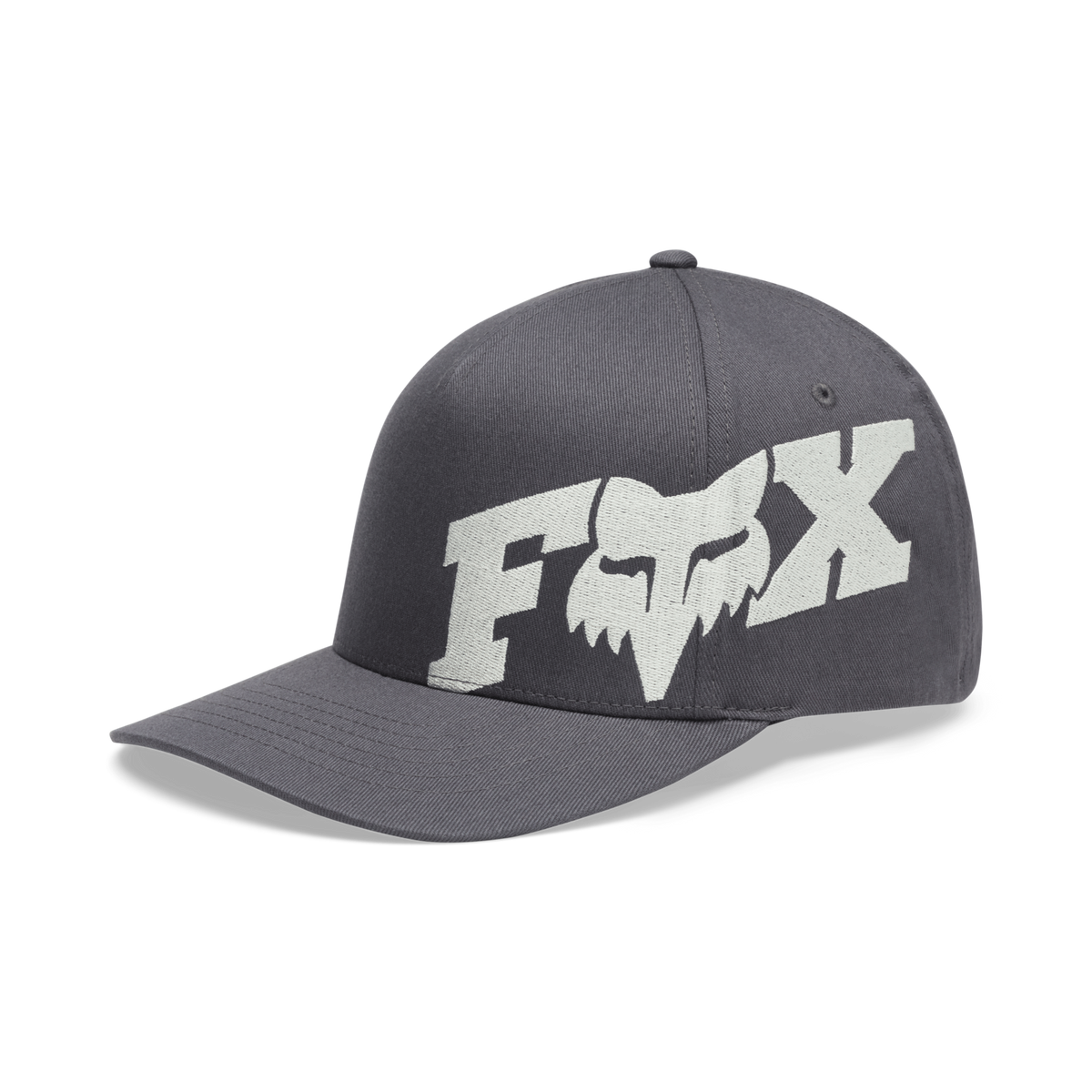 Fox Racing F Head X Flexfit in GRAU