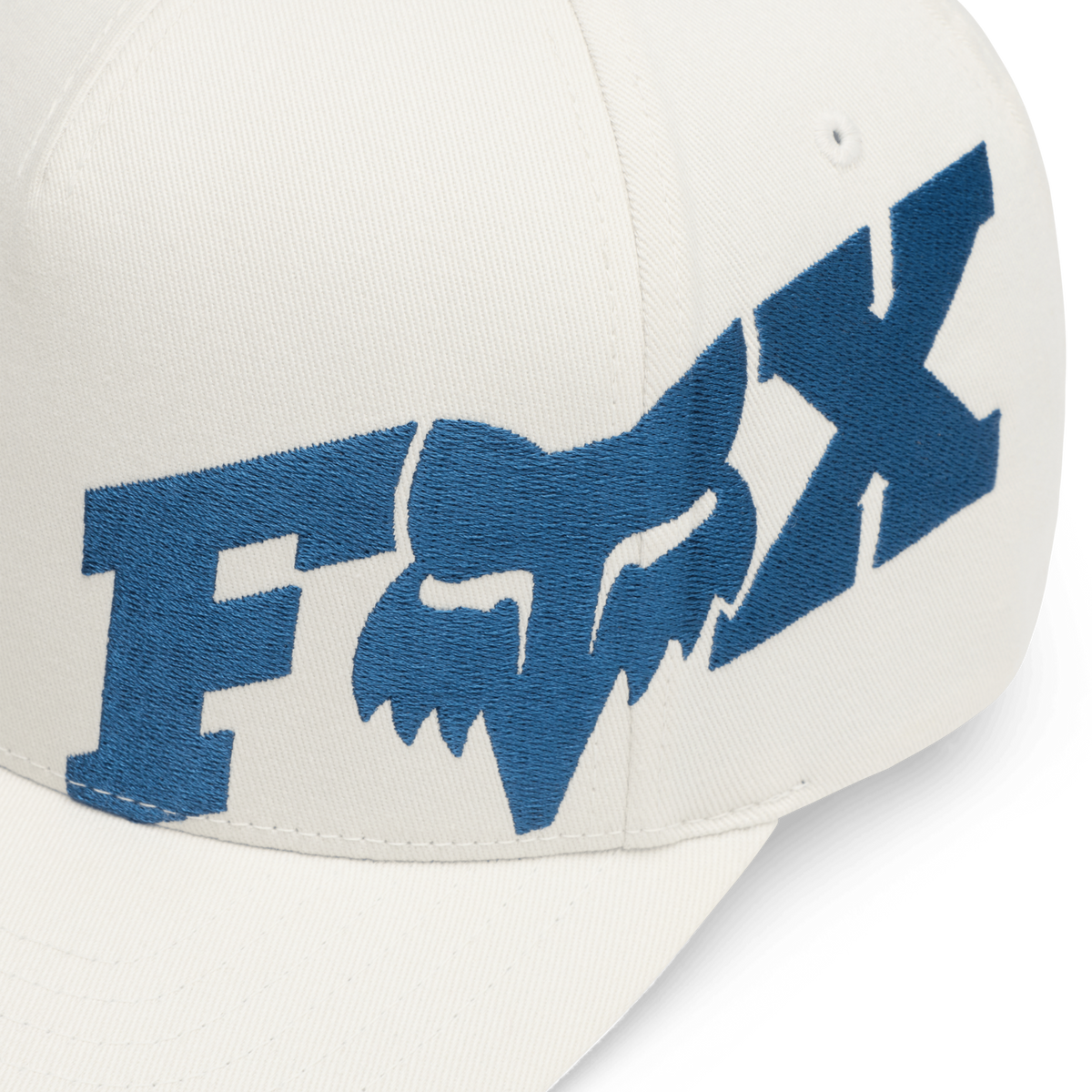 Fox Racing F Head X Flexfit in WEISS