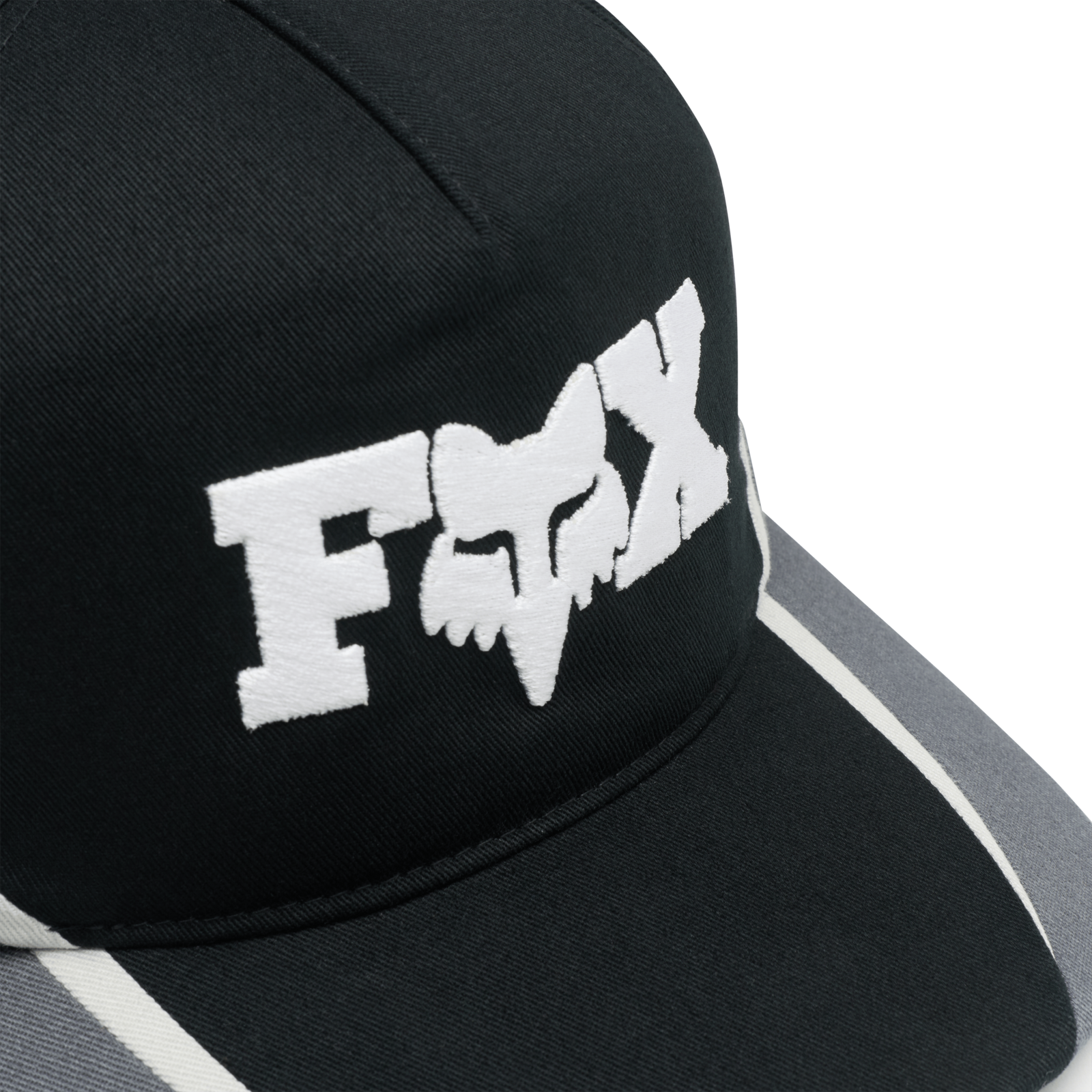 Fox Racing F Head X Snapback Hat in SCHWARZ