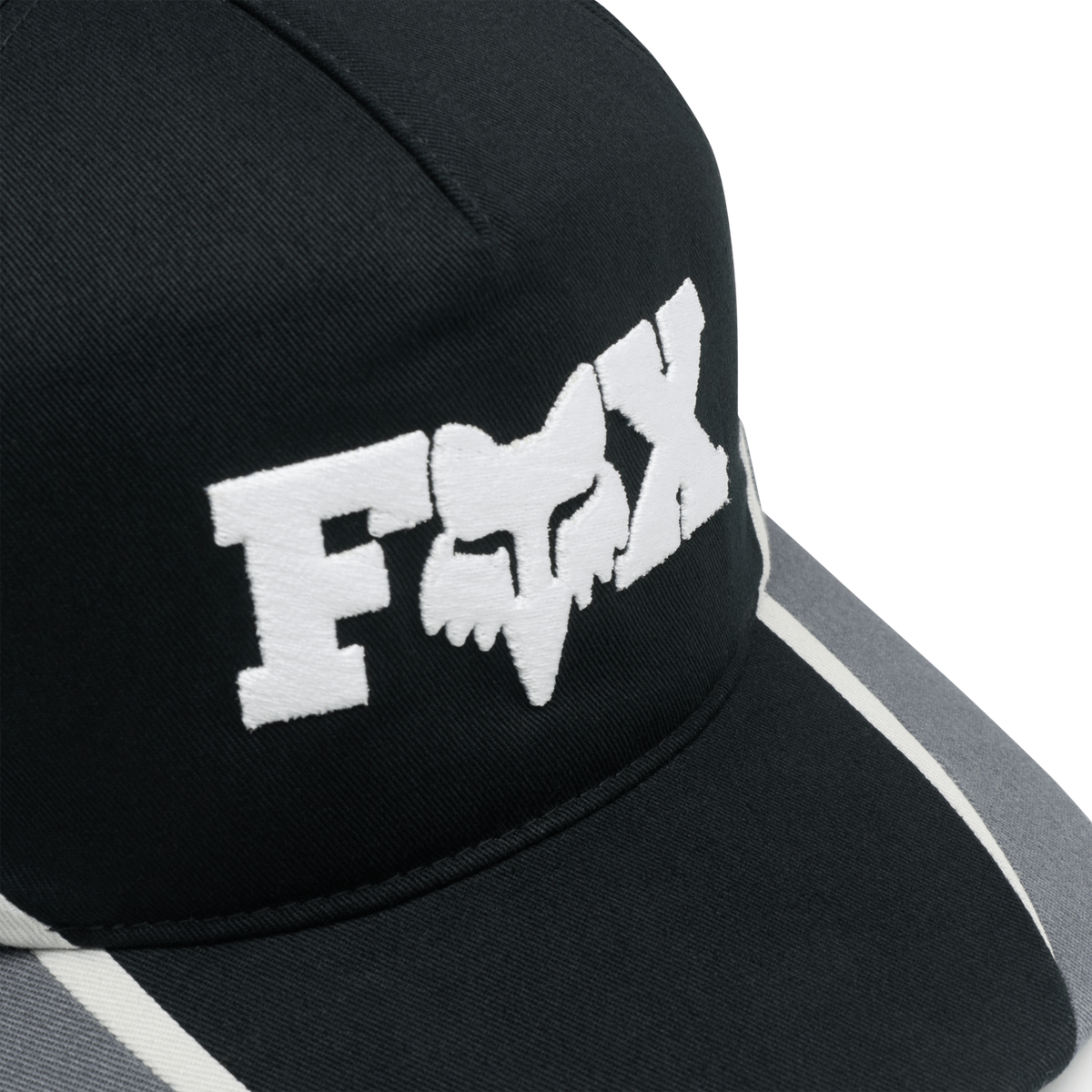 Fox Racing F Head X Snapback Hat in SCHWARZ