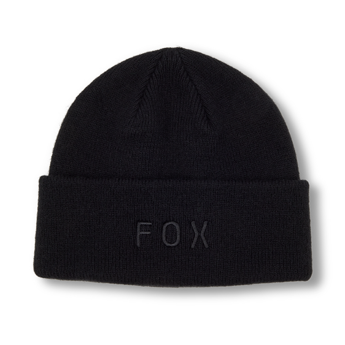 Fox Racing Wordmark Beanie in SCHWARZ