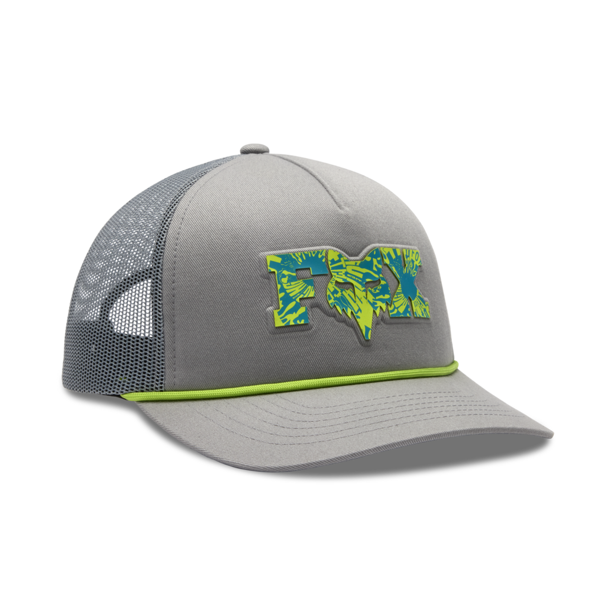 Fox Racing W Image Phantom Rope Trucker Cap in GRAU