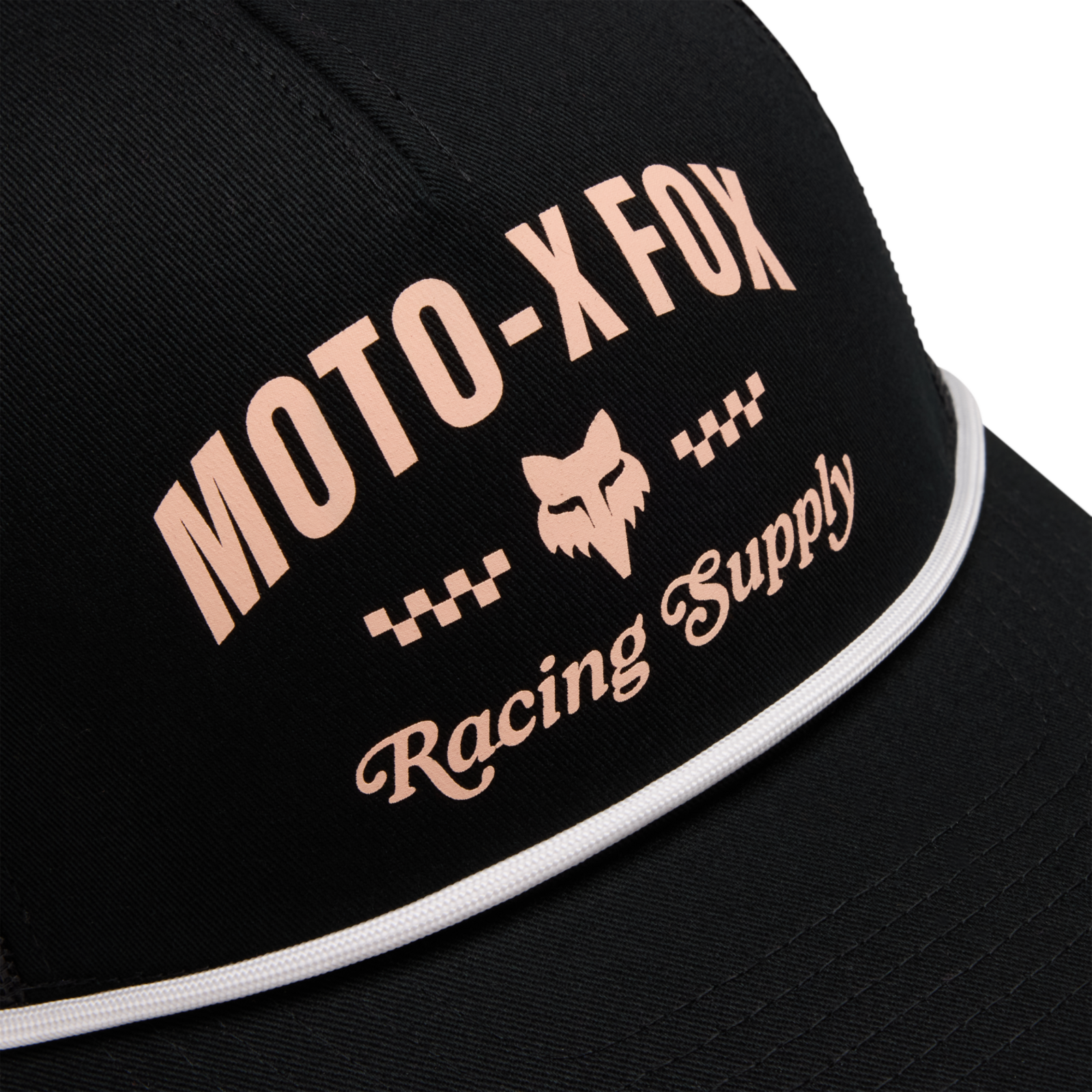 Fox Racing W Supply Mesh Rope Trucker in SCHWARZ