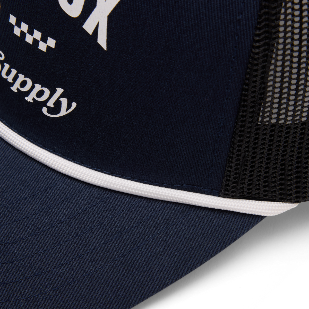 Fox Racing W Supply Mesh Rope Trucker in BLAU