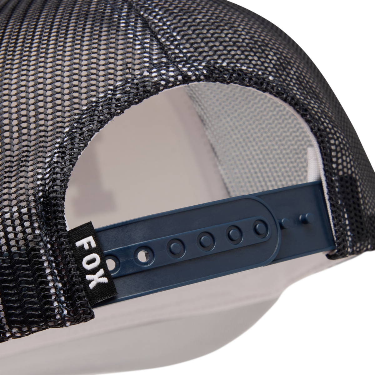 Fox Racing Yth Checker Mesh Trucker Hat in WEISS