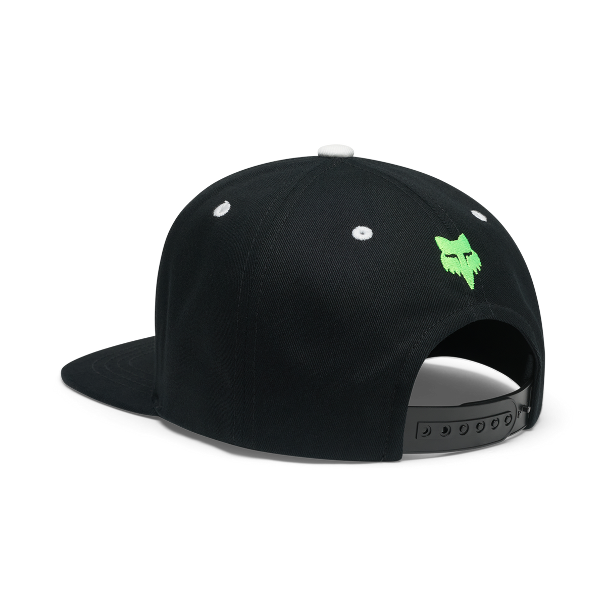 Fox Racing Yth Coldpress Snapback in SCHWARZ
