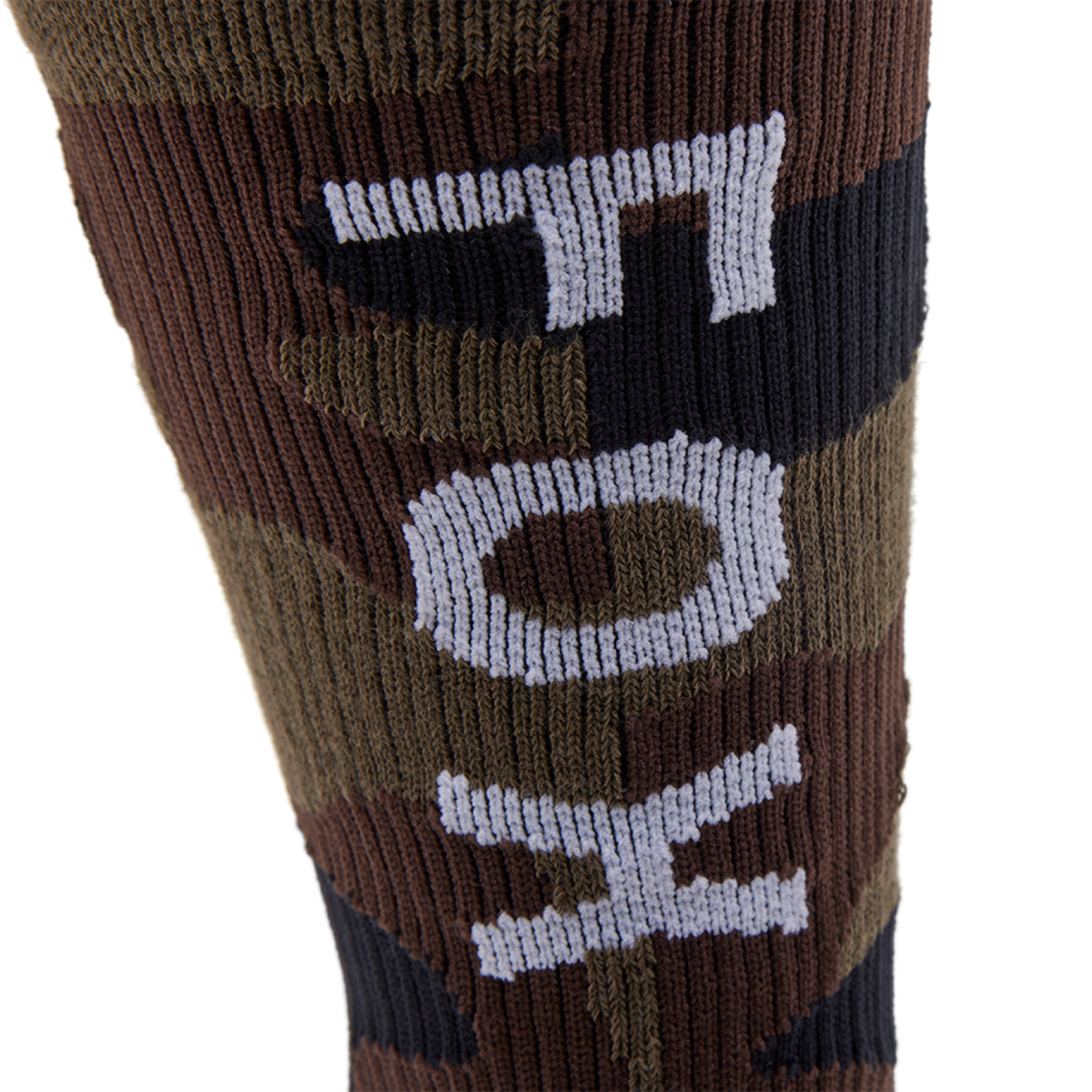 Fox Racing Fox Camo Crew Sock in BRAUN