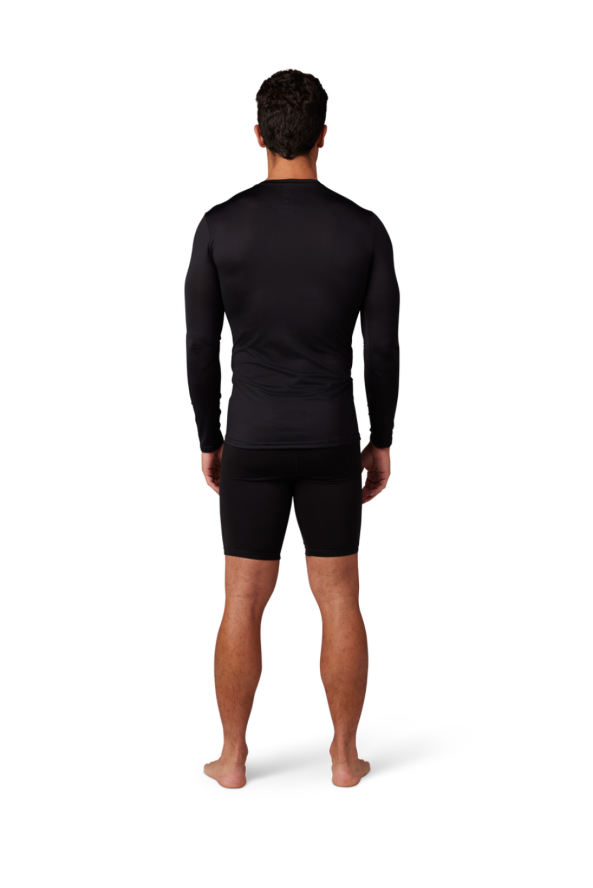 Fox Racing Tecbase LS Shirt in SCHWARZ