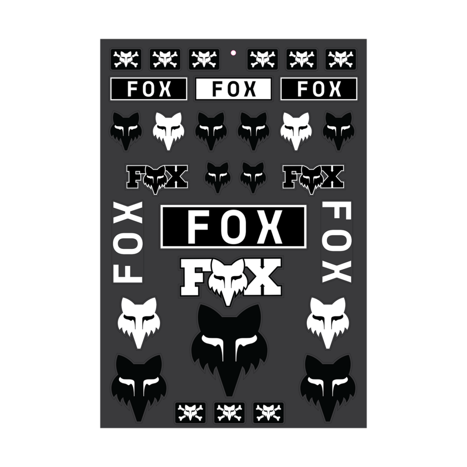 Fox Racing Legacy Track Pack in SCHWARZ
