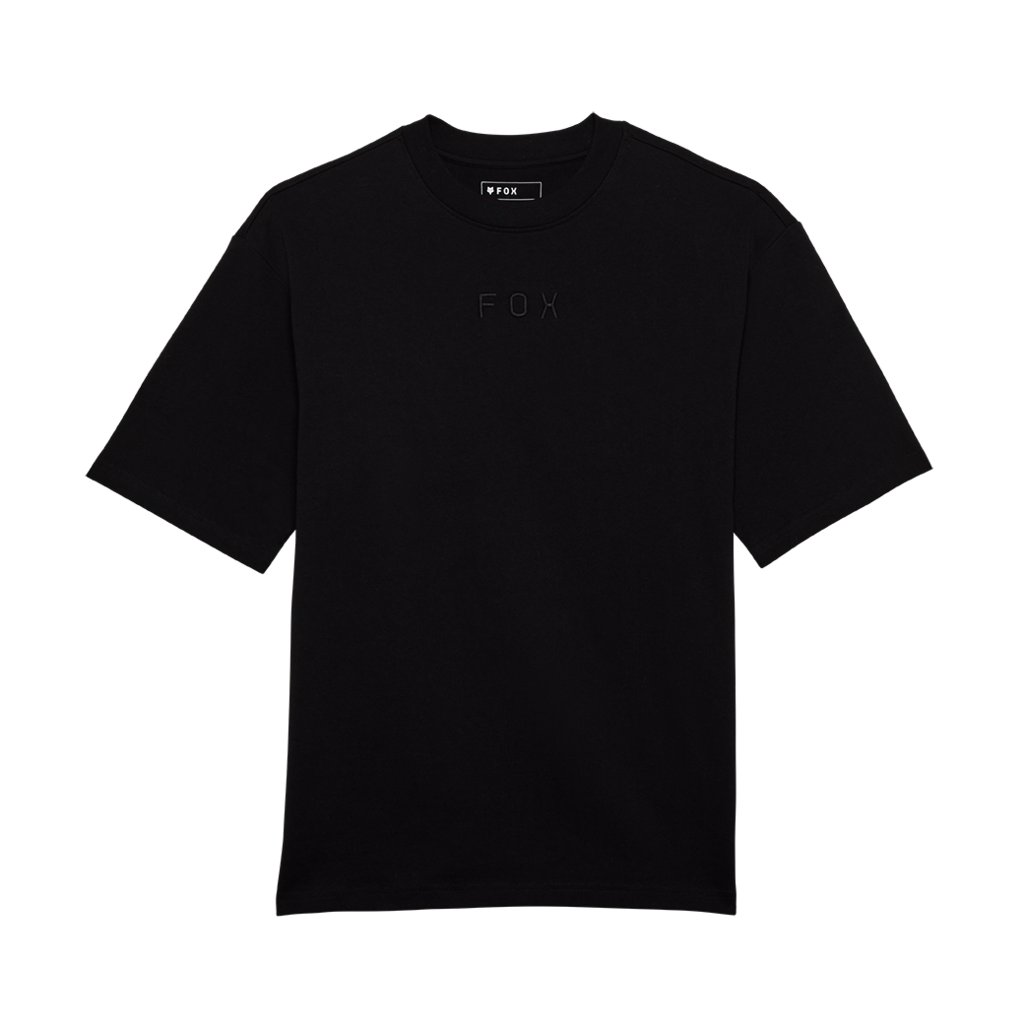 Fox Racing Wordmark Ov SS Tee in SCHWARZ