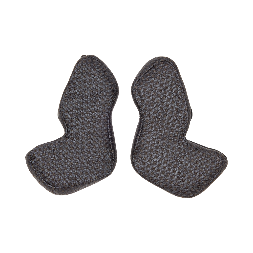 Fox Racing 23 Dropframe Pro Thick Cheekpads in SCHWARZ