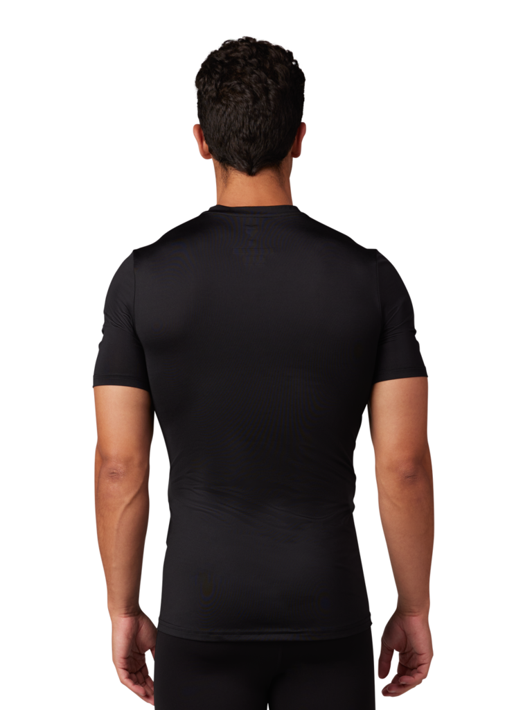 Fox Racing Tecbase SS Shirt in SCHWARZ