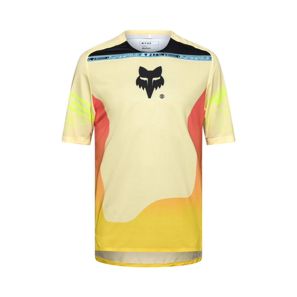 Fox Racing Flexair SS Elevated Trikot kurzarm in GELB
