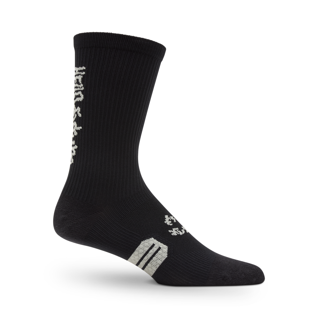 Fox Racing 8" Ranger Sock Hello Future in SCHWARZ