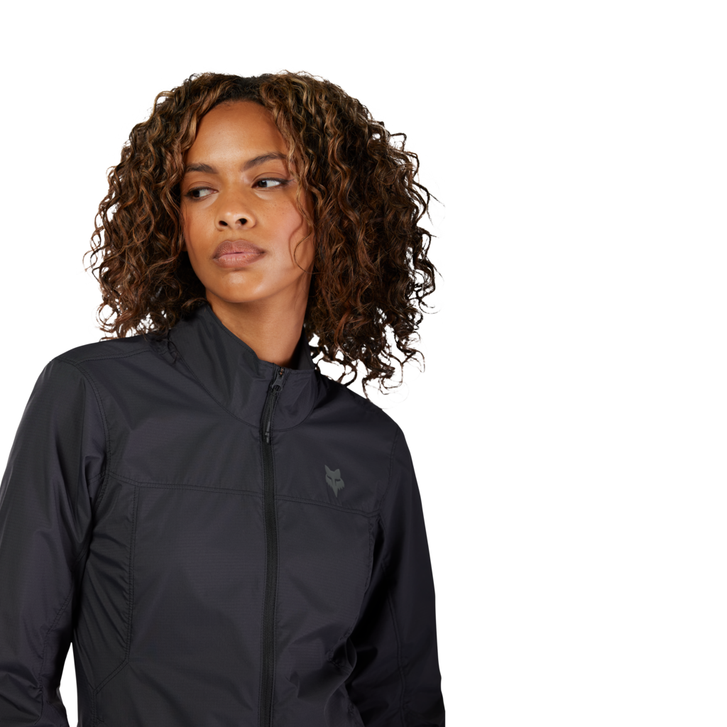 Fox Racing W Ranger Wind Jacket in SCHWARZ