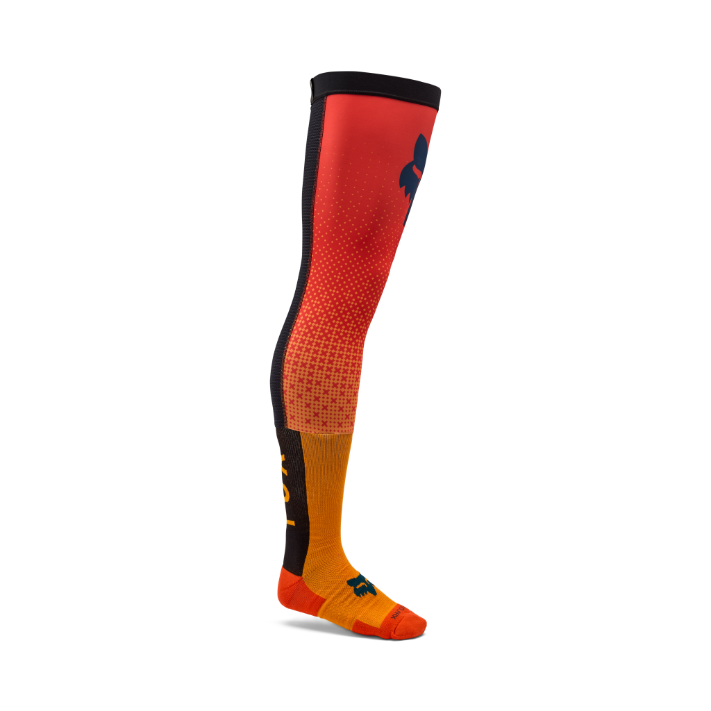 Fox Racing Flexair Fracture Knee Brace Motocross Socken in ORANGE
