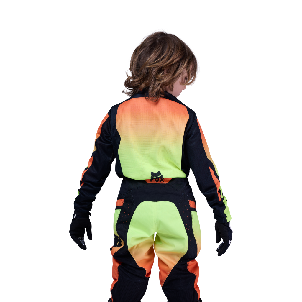 Fox Racing Yth 180 Shield Motocrosstrikot in GELB