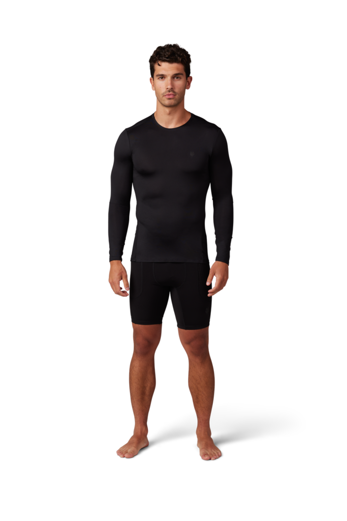 Fox Racing Tecbase Compression Short in SCHWARZ