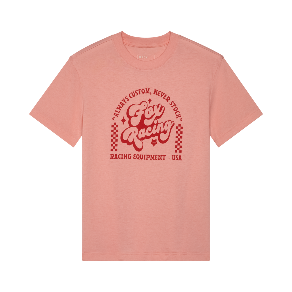 Fox Racing W Never Stock SS Tee in PINK