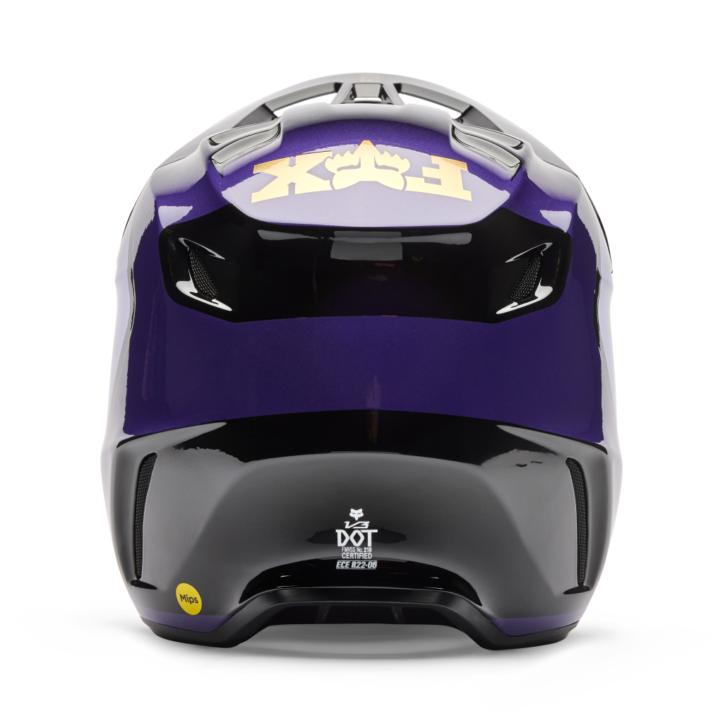 Fox Racing V3 Drip Motocross Helm in SCHWARZ