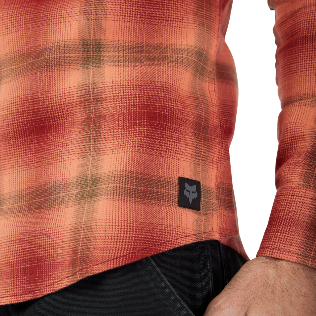 Fox Racing Survivalist Stretch Flannel in ROT