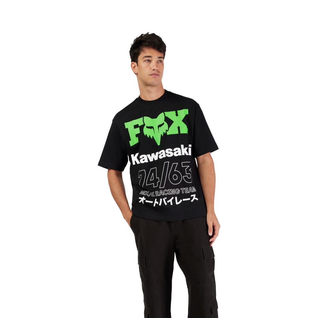 Fox Racing Kawi Oversized SS Tee in SCHWARZ