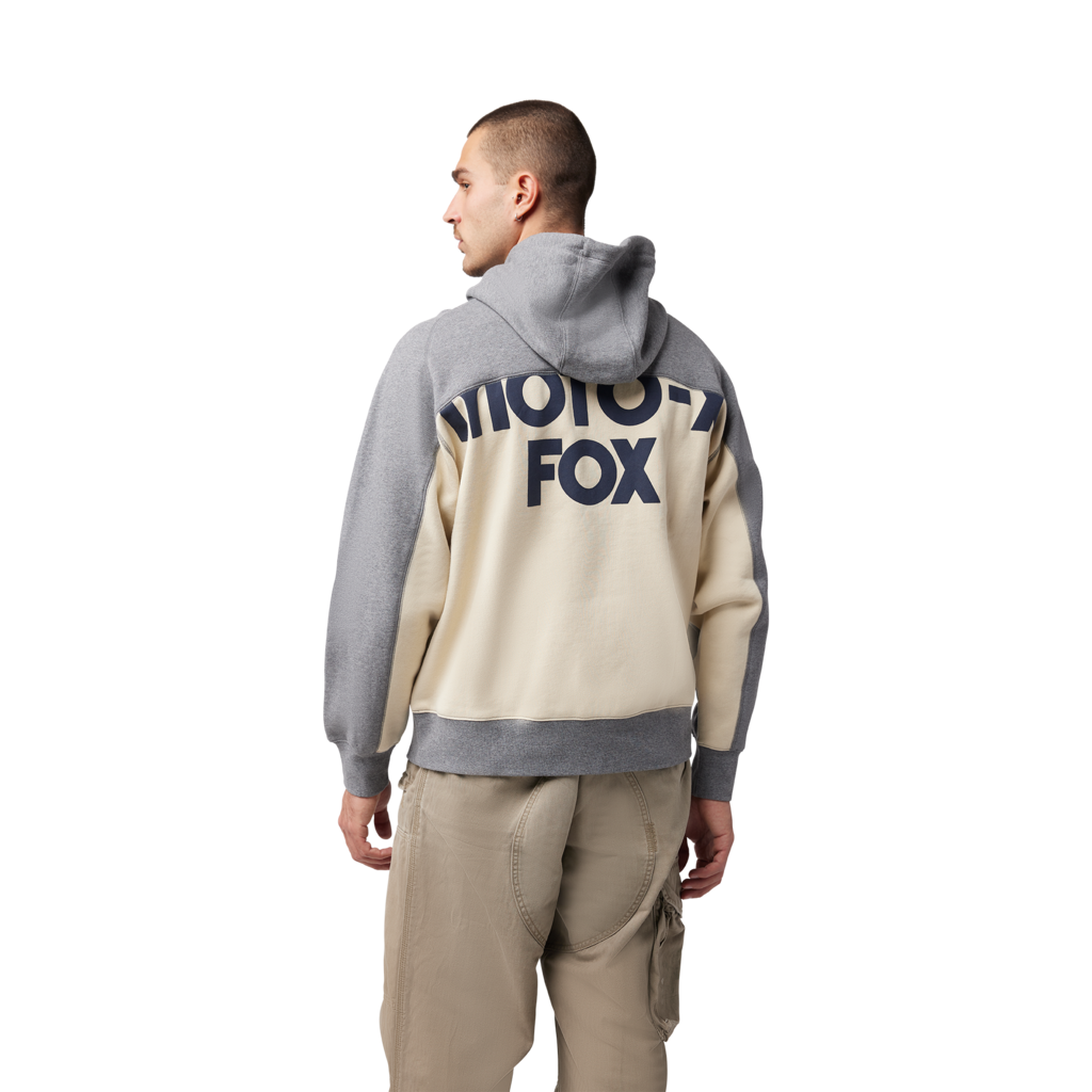 Fox Racing Moto-X Oversized Fleece in GRAU