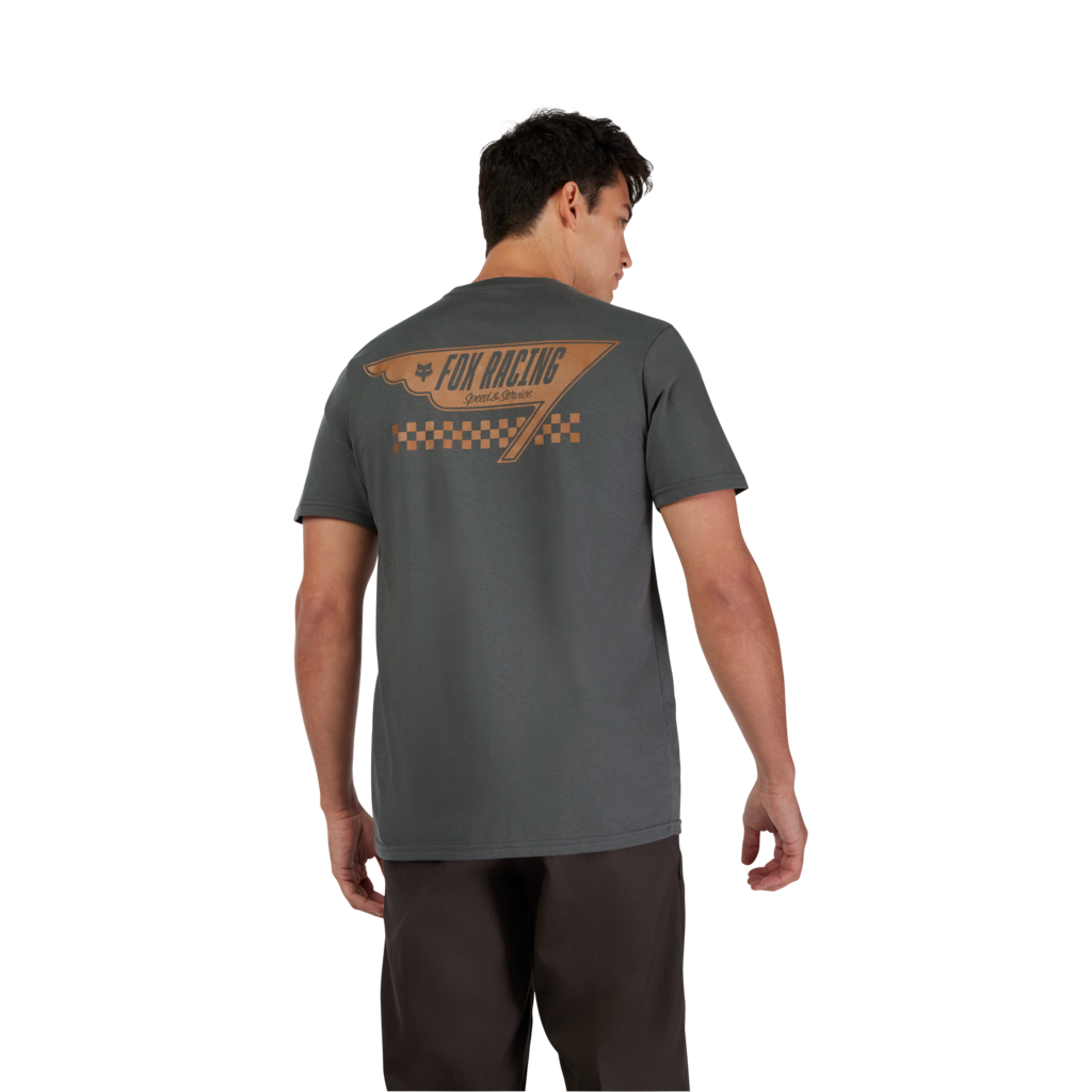 Fox Racing Billboard SS Prem Tee in GRAU