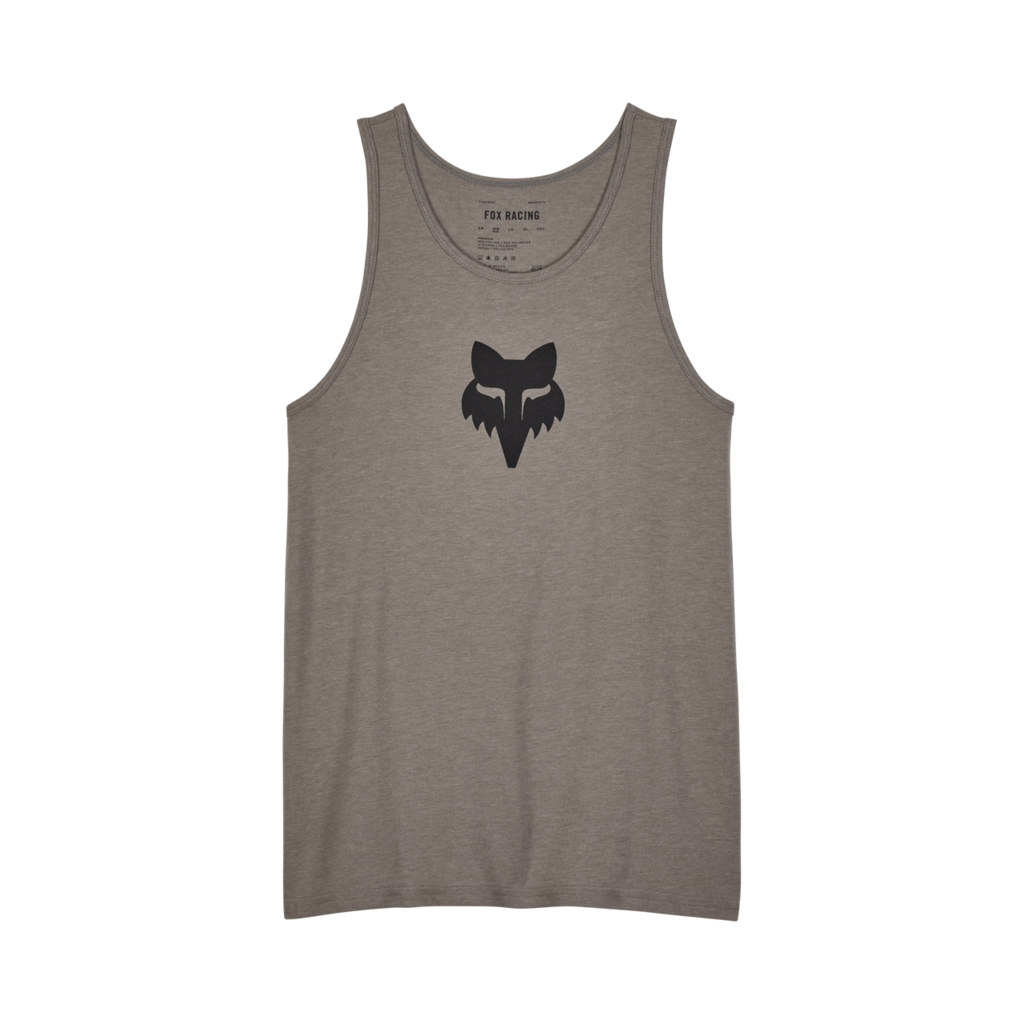 Fox Racing Fox Head Prem Tank in GRAU