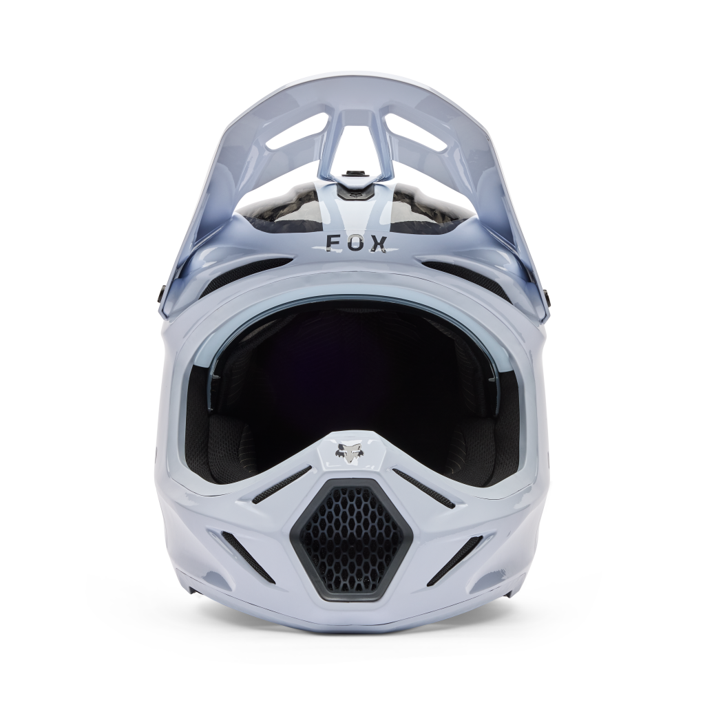 Fox Racing V3 RS Fracture Motocross Helm in WEISS