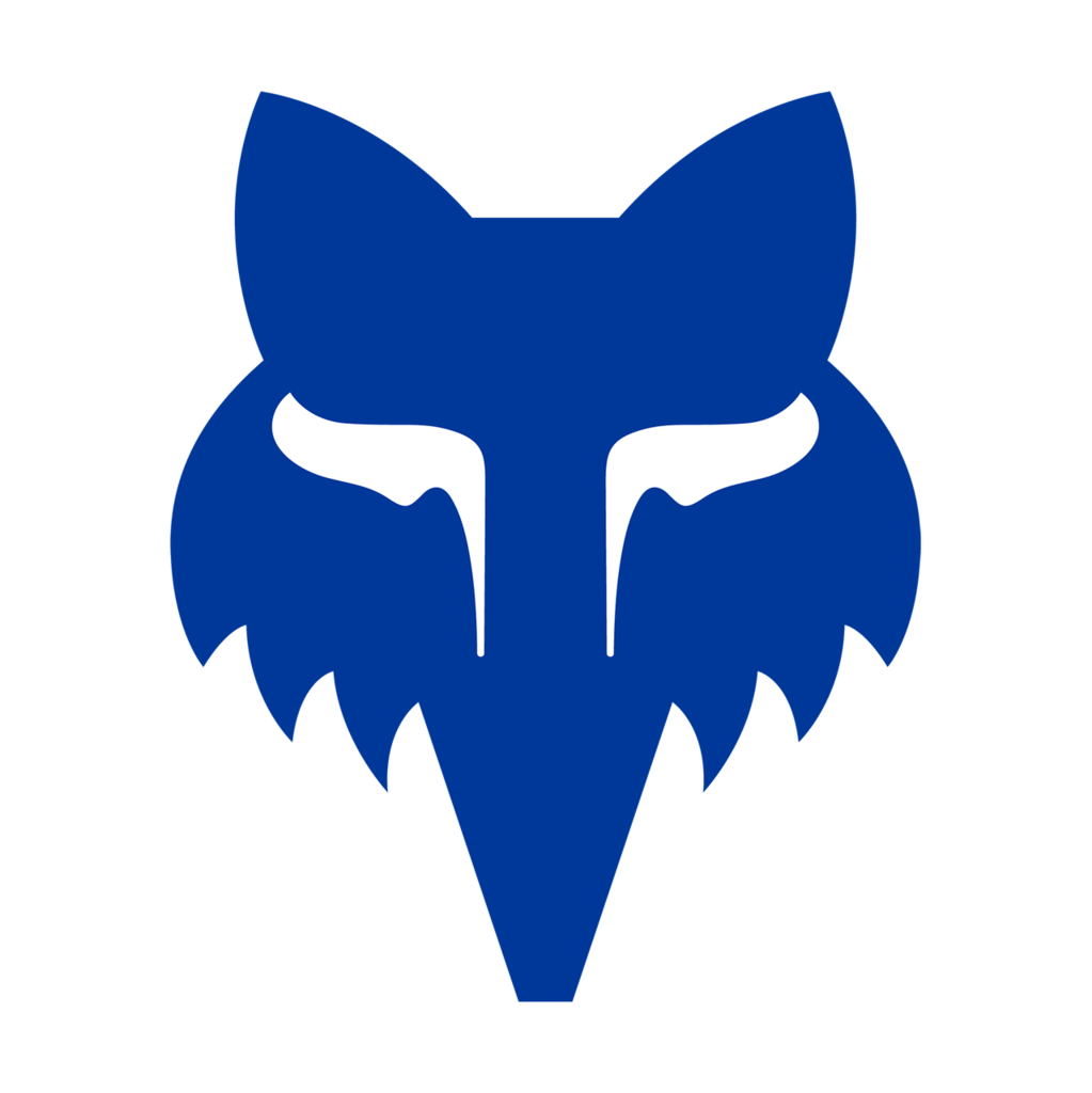 Fox Racing Fox Head 7" in BLAU