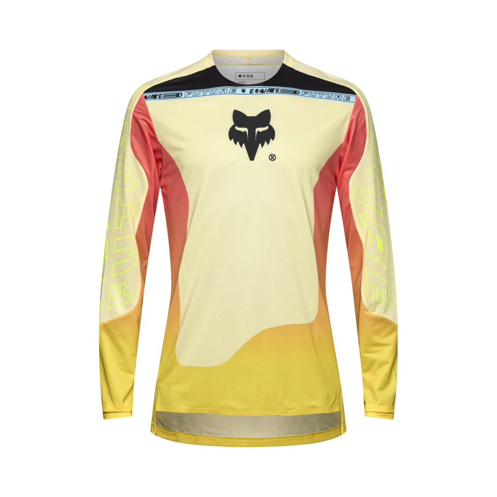 Fox Racing Flexair LS Elevated Trikot langarm in GELB