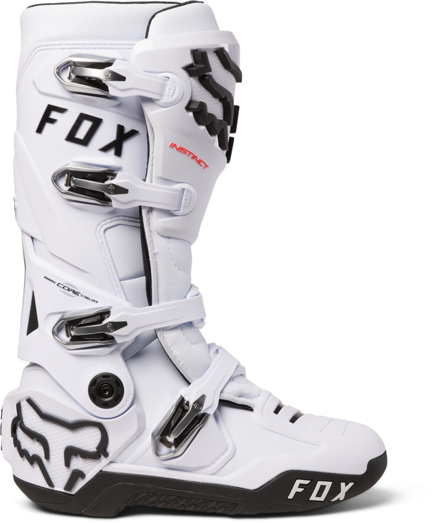 Fox Racing Instinct Core Motocrossstiefel in WEISS